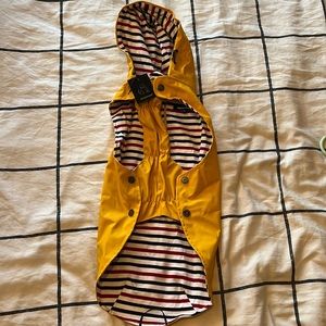 NWT DOG RAIN JACKET